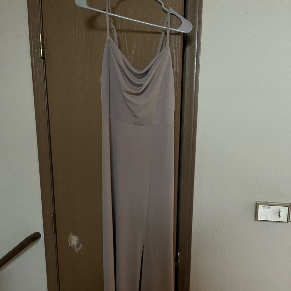 Birdy Grey Taupe bridesmaid dress